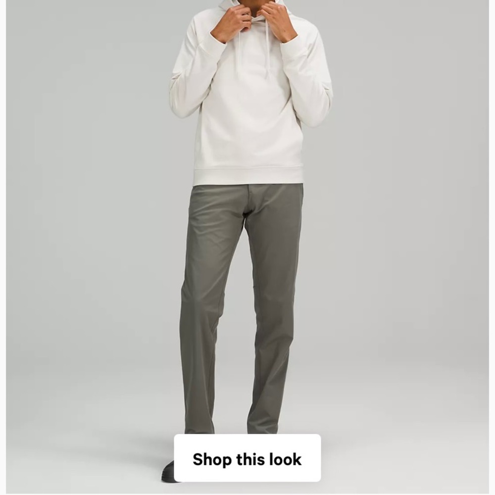 NEW lululemon Men Commission Pants Slim 32”L